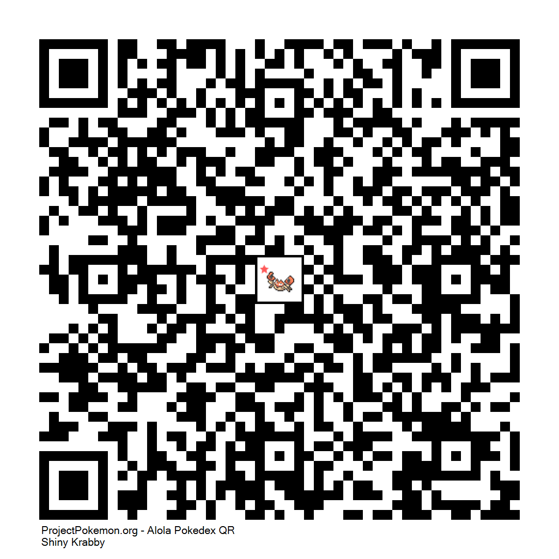 Cdigo QR de Krabby variocolor